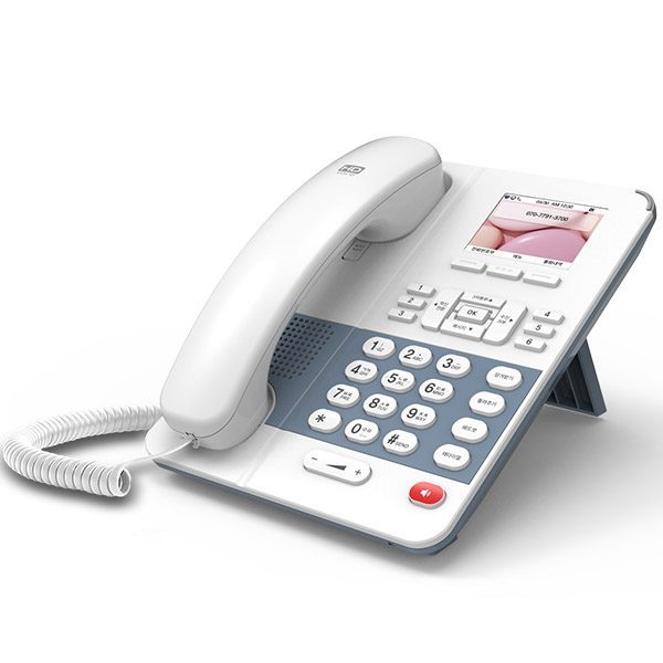 성능이 향상된 컬러 LCD 기업용 인터넷 전화기